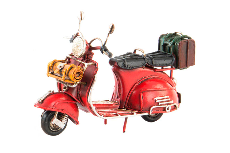 Moto Vespa viaje - Zap+Zap - Tienda de regalos vintage