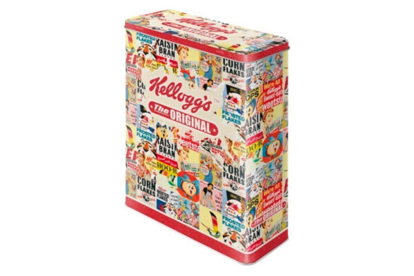 Caja "Kellogg´s Corn Flakes publicidad"