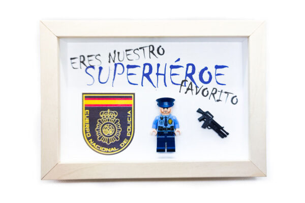 Cuadro Lego "Policía"