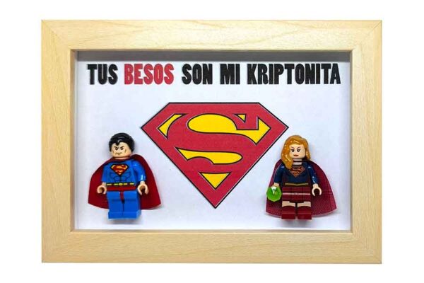 Cuadro Lego "Superman"