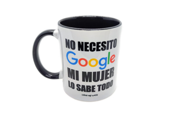 Taza Google mujer