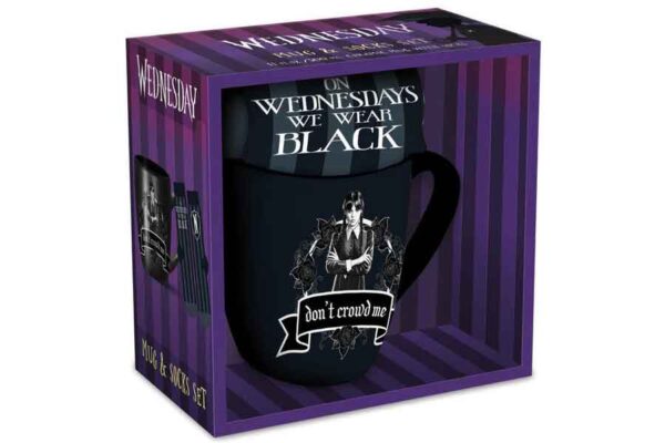 Taza Calcetines "Miércoles Addams" - Imagen 2
