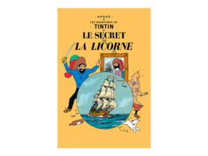 Chapa cómic Tintín "El secreto del Unicornio"