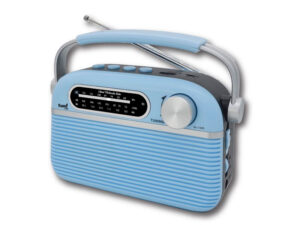 Radio vintage "1960 azul"