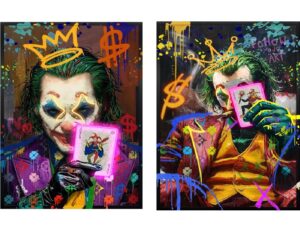Cuadro Joker con luz