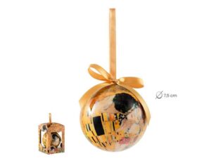 Bola de Navidad "El beso de Klimt"