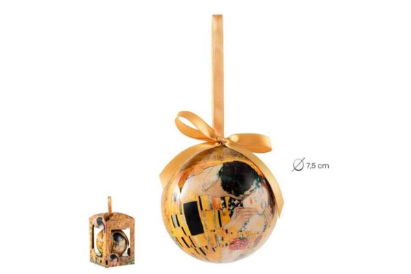 Bola de Navidad "El beso de Klimt"