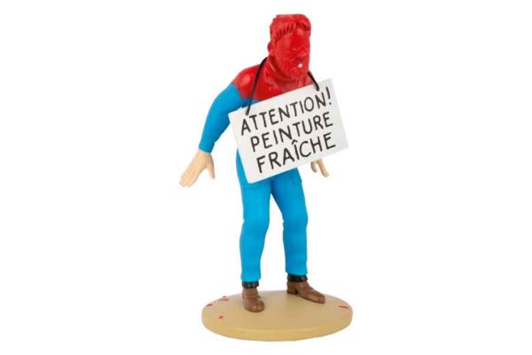 Figura Haddock recién pintado