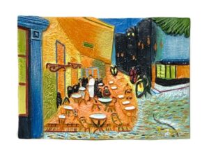 Imán Van Gogh "Terraza de café por la noche"