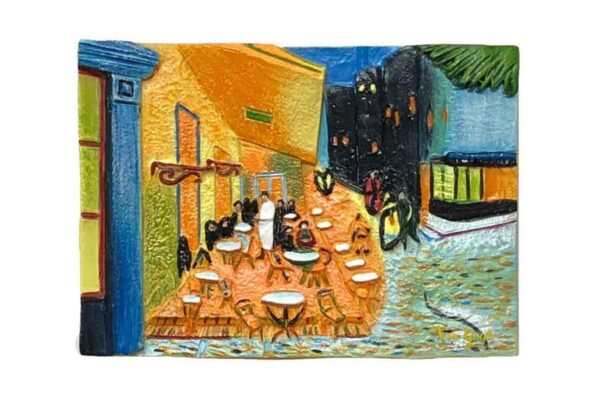 Imán Van Gogh "Terraza de café por la noche"