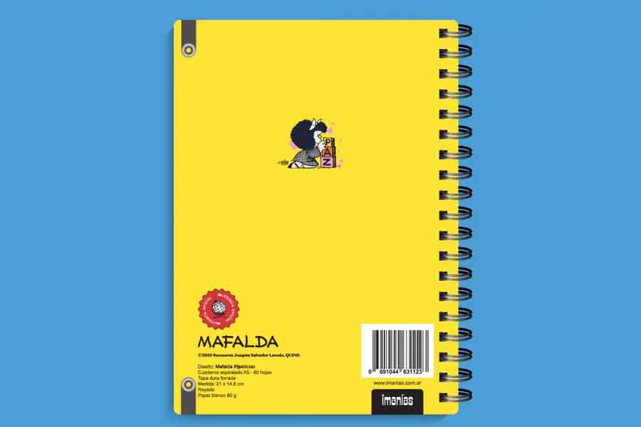 Cuaderno Mafalda injusticia - Imagen 3