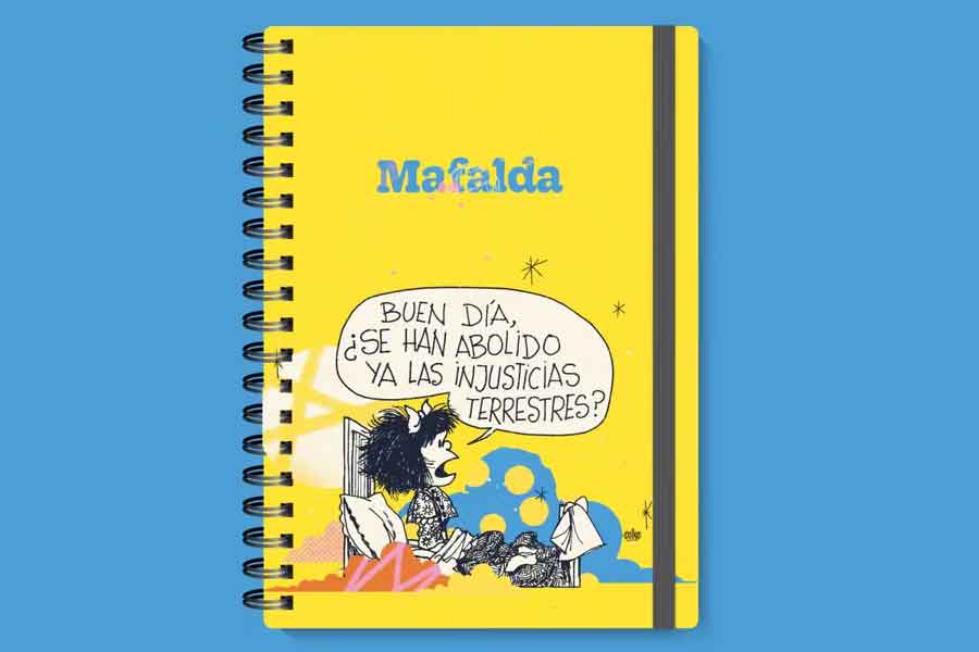 Cuaderno Mafalda injusticia
