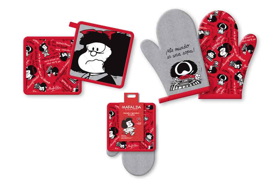 Manopla + agarraderas Mafalda